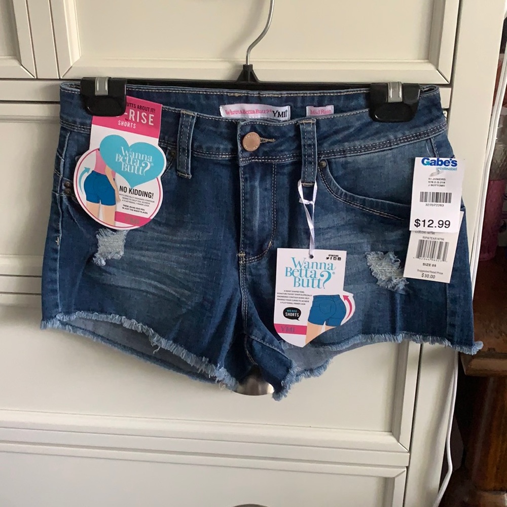 New jean shorts